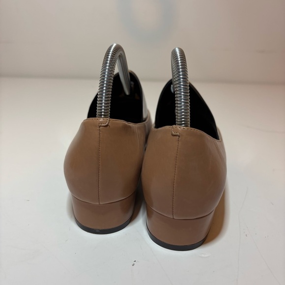 Cole Haan Women’s Vesta Skimmer Pointed Toe Tan Beige Leather Flats Size 8B - Picture 7 of 10
